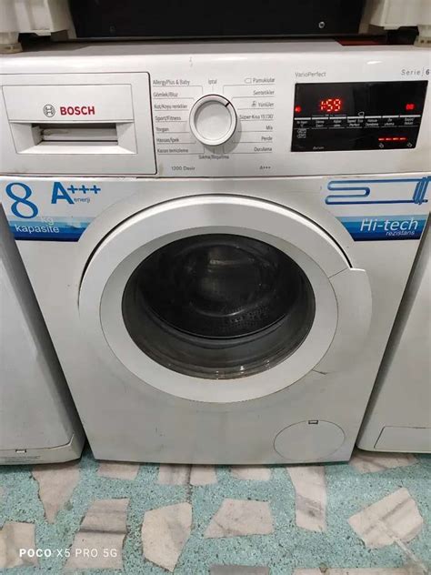 8 Kiloluk Bosch Çamaşır Makinesi Kaç Lira?